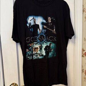 🖤 🎶 Godsmack Black Graphic T-Shirt for Men Sz XL